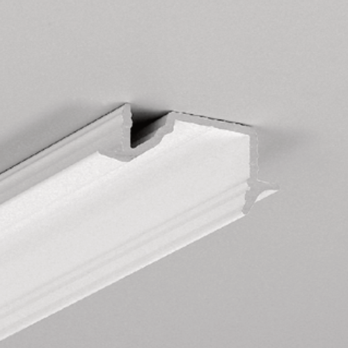 Profilé LED DIAGONAL10 C 2m blanc painted /plastic bag