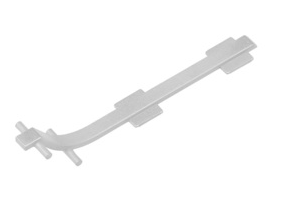 Connector BASE 180deg argent [10pcs]