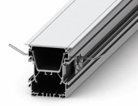 Profilé + diffuseur + insert LED RPL55 - - 1m11